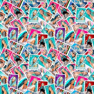 Naadloos Karol G l Loteria-kaart PNG l Naadloos Karol G-patroon l Naadloos patroon l digitaal papier