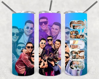 Grupo Firme Eduin Caz sublimation designs PNG l skinny tumbler 20 oz l 30 oz designs l Sublimation Tumbler Design, Tumbler Wrap