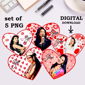 Selena Pentanilla Designs Png digitale Download-Datei, Sublimation Valentinstag