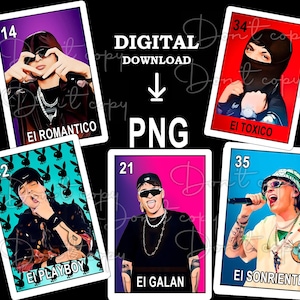 Peso Pluma PNG, Loteria Karte PNG, Peso Pluma Png, Peso Pluma Png, Peso Pluma Loteria png, Peso Pluma Sublimation digitaler Download Datei