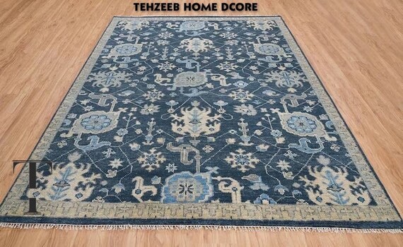 Hand Knotted Oushak Rugs,Handmade rugs for living room,Bedroom,Office,Handmade Contemporary Oushak Rugs in 8x10,9x12,10x14 Sizes