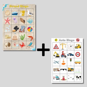子供向けビンゴ |ビーチビンゴ |カービンゴ |車の中で子供向けのゲームのアイデア |子どもの雇用 |夏のゲーム |車のゲーム |子供の休暇