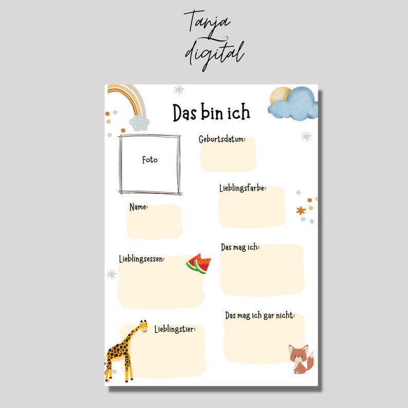 Kindergarten oder Tagesmutter: Und dazwischen – Ausmalbilder für eine bunte Entwicklung!