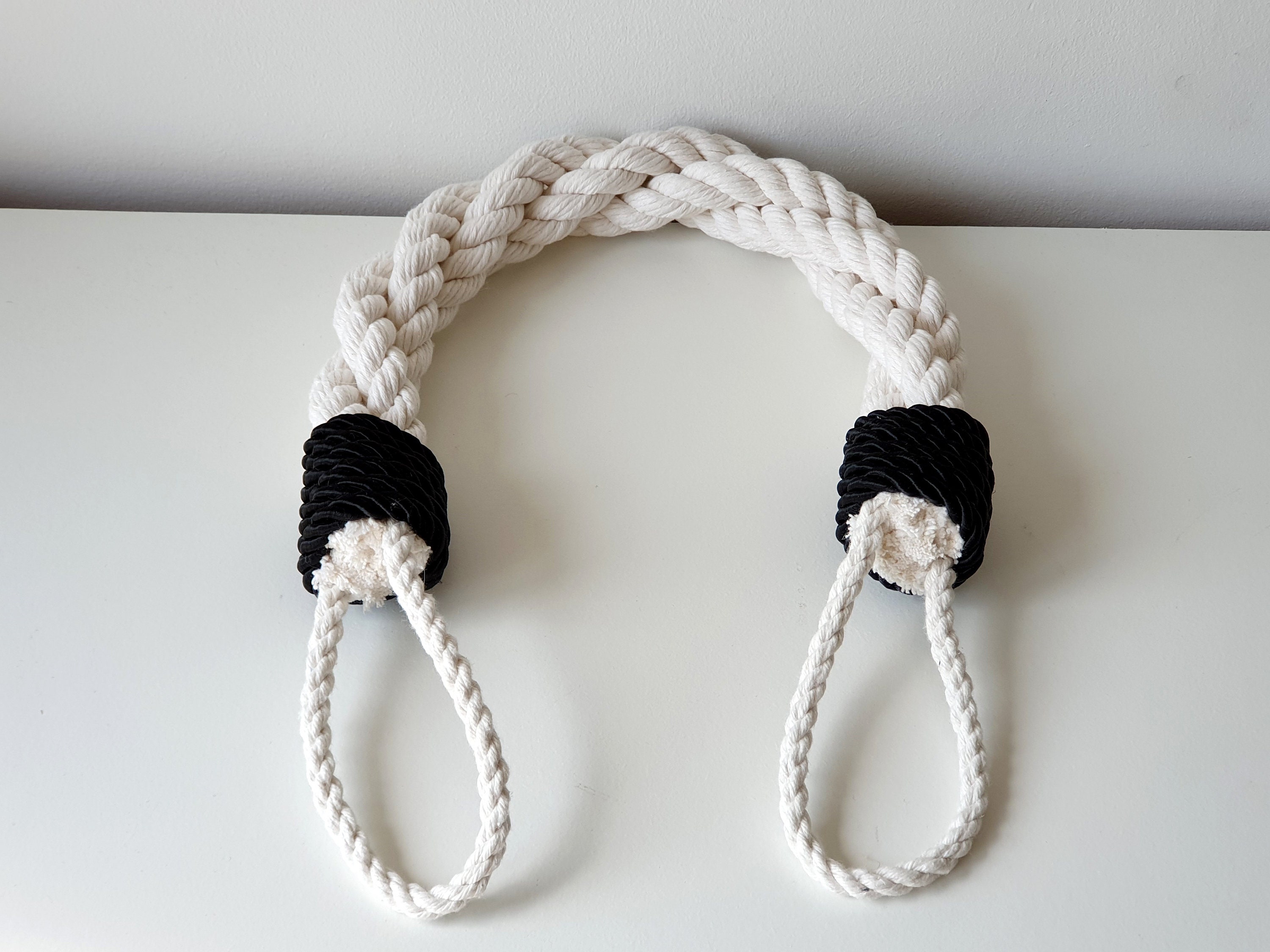 Door Protection..white Cotton Rope..door Animal Stopper..door Stopper ...