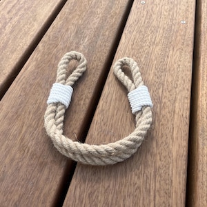Curtain tieback..Curtain holdback..Jute rope..Window decor..Curtain accessories..Curtain Tie-back - Nautical Decor