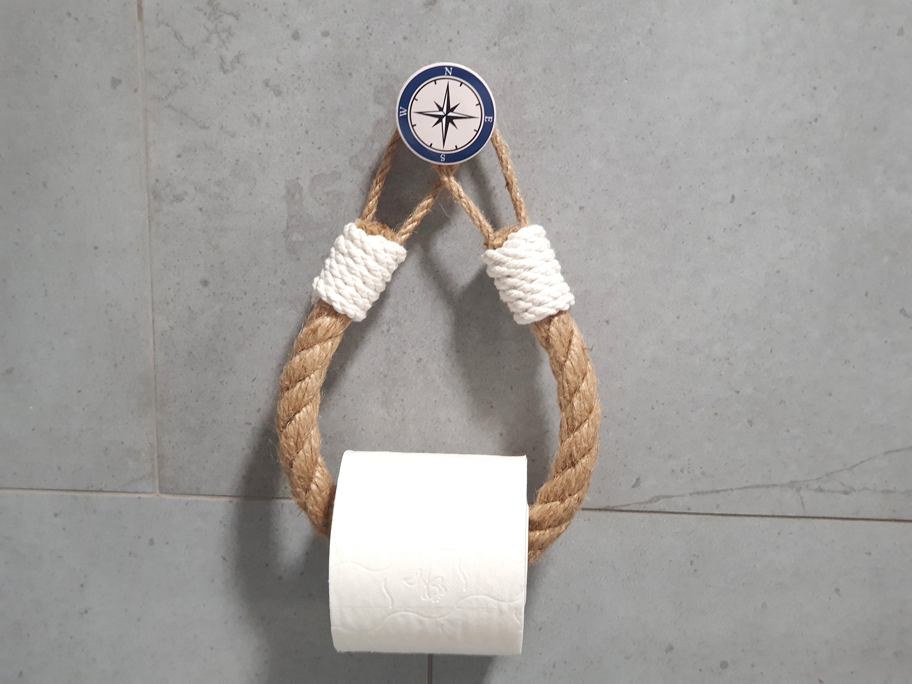 Nautical Toilet Paper Holder -  Canada