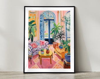 Matisse Wall Art Inspirado Pôster Pintura Impressionista Arte Digital para Impressão Arte Download Matisse Poster