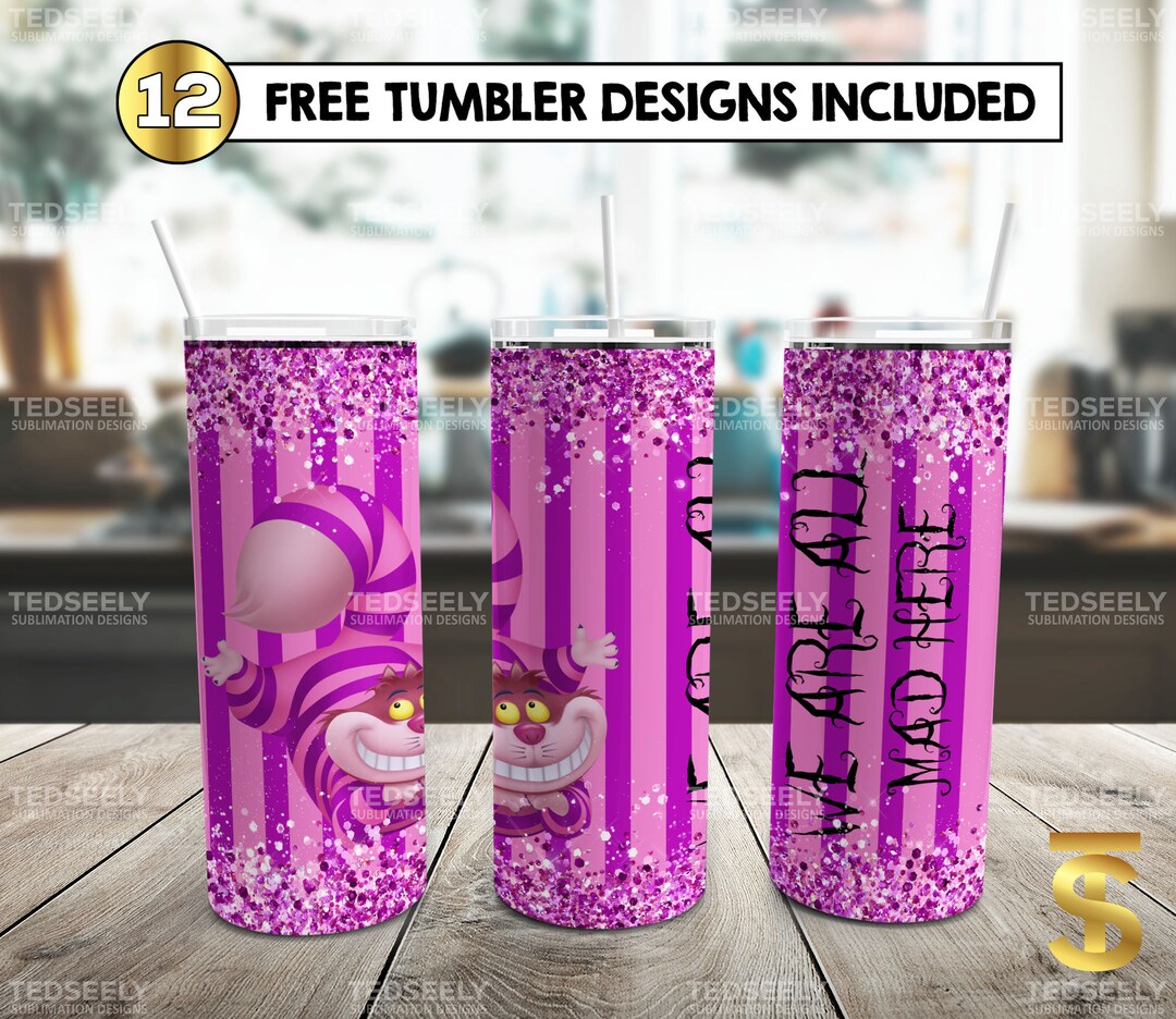 Cartoon Skinny Tumbler 20 Oz Sublimation Design PNG Movie Character ...