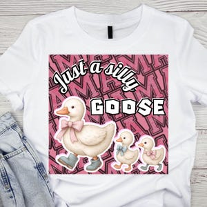 Mama Goose PNG: Mother&#39;s Day Sublimation Design (Digital Download 10x10 in.)