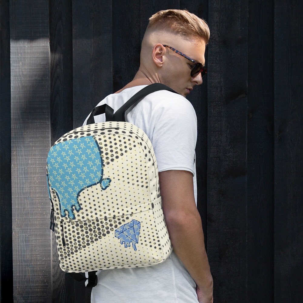 Buy Hollywood Astronaut Sky Bleu Designer Custom Backpack