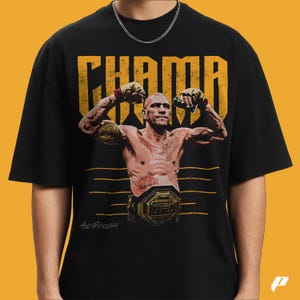 Alex Pereira Shirt | Vintage 90s Graphic Style Alex Pereira T-shirt