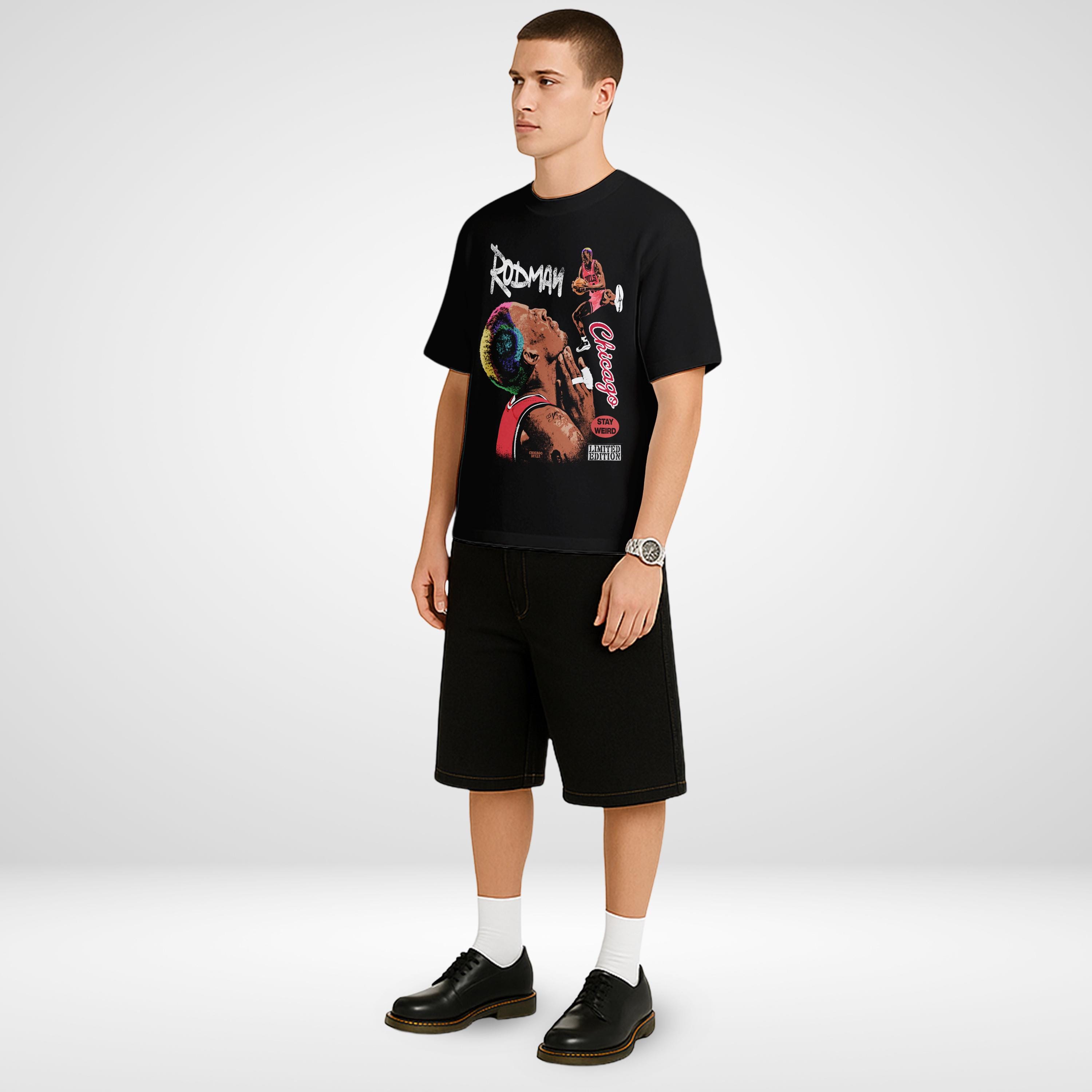 デニス・ロッドマン ヴィンテージ ブートレッグ Tシャツ - 90年代 NBA