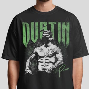 Dustin Poirier UFC T-Shirt: Fight Night Graphic Tee, MMA Fan Gift