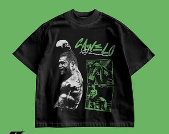 Canelo Alvarez - No Boxing No Life Black T-Shirt Size S M L