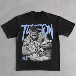 Mike Tyson Graphic Tee: Boxing Fan Gift - Fight Night Shirt