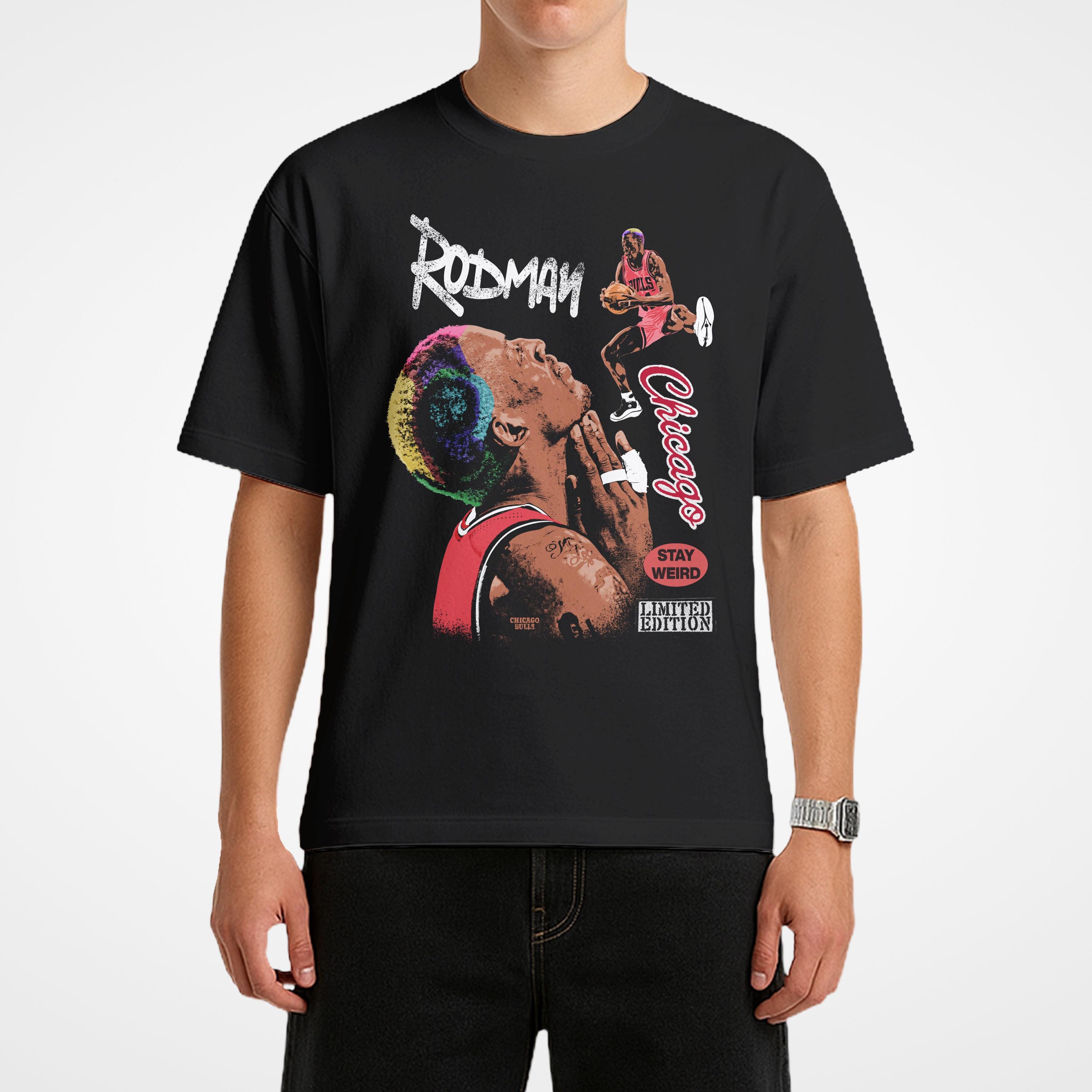 デニス・ロッドマン ヴィンテージ ブートレッグ Tシャツ - 90年代 NBA