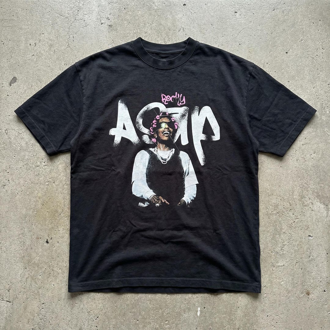 ASAP Rocky Graphic Tee, Unisex Rap-Konzert-T-Shirt - Etsy.de
