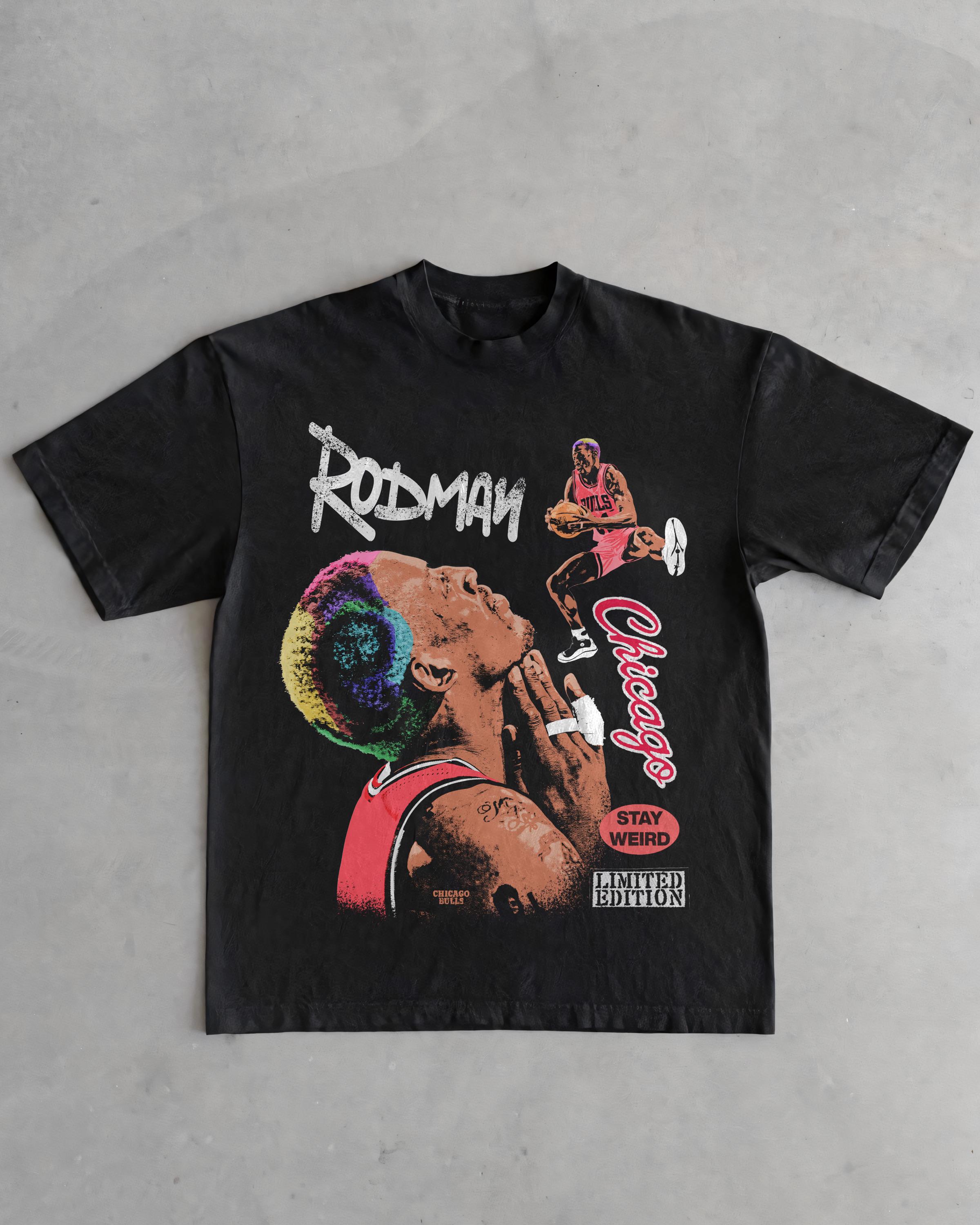 デニス・ロッドマン ヴィンテージ ブートレッグ Tシャツ - 90年代 NBA