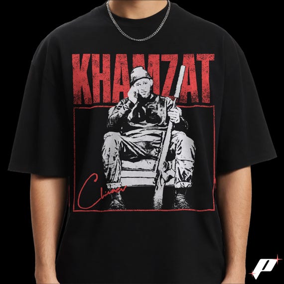 Khamzat Chimaev UFC Oversized Tee: MMA Fight Night Shirt - Etsy Israel