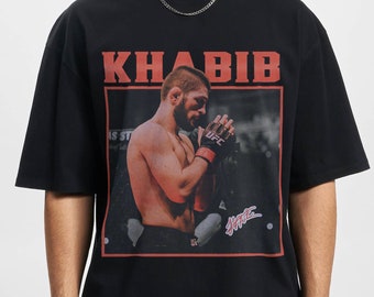 chemise vintage Khabib Nurmagomedov Bootleg Style, T-shirt Khabib Nurmagomedov, chemise vintage, tee-shirt graphique des années 90, chemise unisexe pour femme et homme