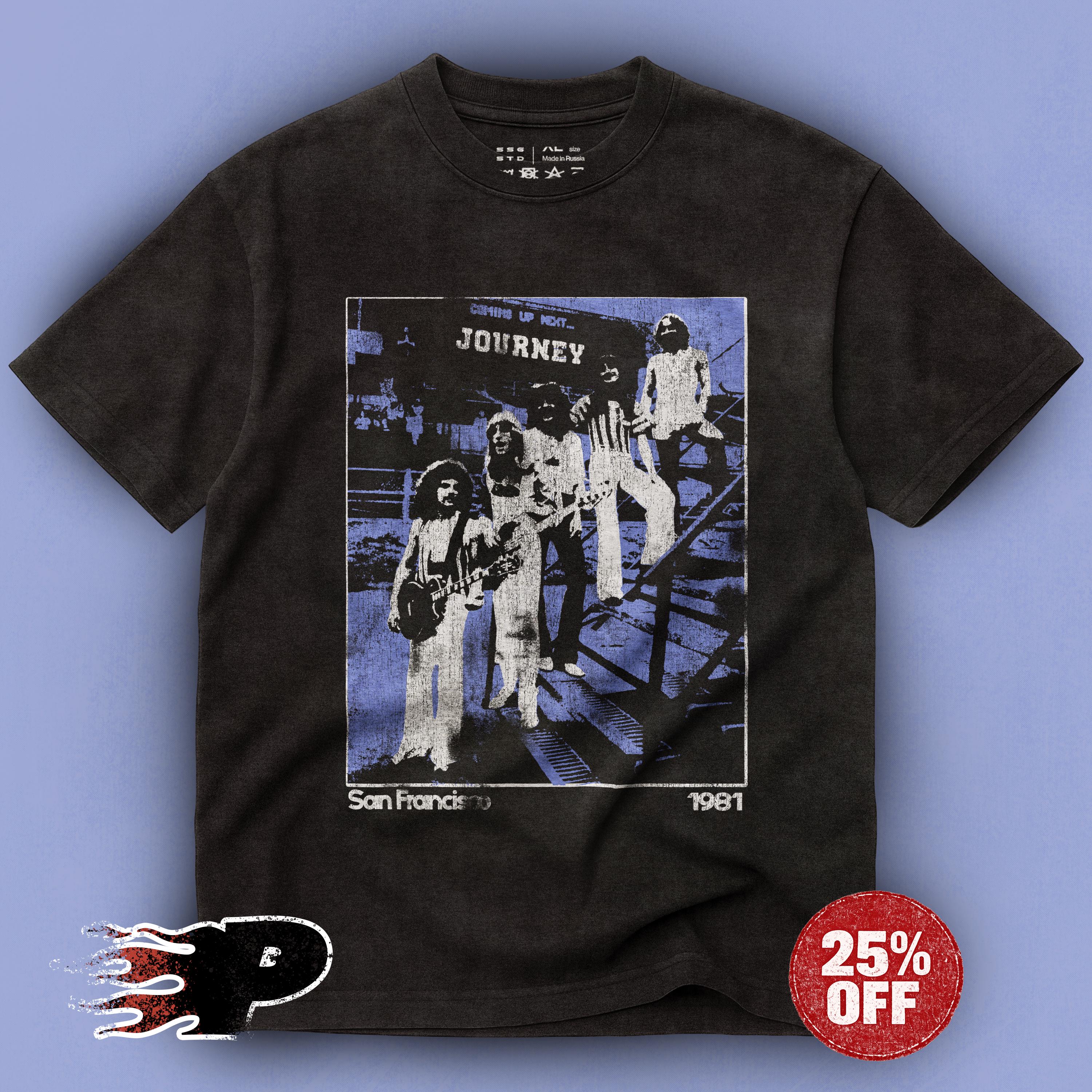 Journey Shirt 1981 - Etsy