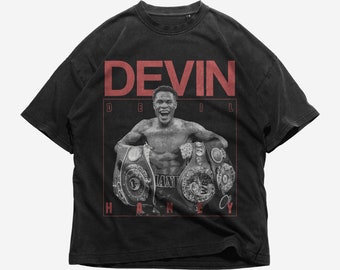 Devin Haney Vintage 90s Bootleg Style T-Shirt, Retro Devin Haney Shirt, Gift For Women and Men Unisex Tee, Oversized Tee, Streetwear