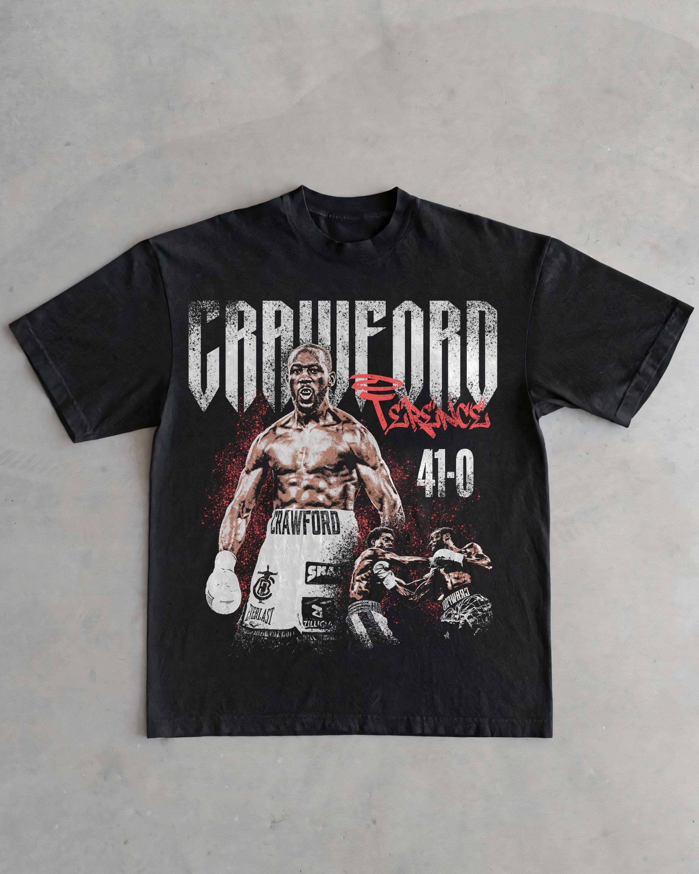 テレンス・クロフォード ボクシングTシャツ：ファイトナイトTシャツ
