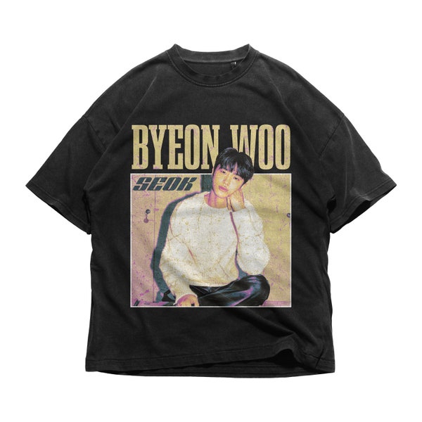 Limited Seok Byeon Woo Kdrama Korean Pop Tshirt Vintage Unisex Shirt, Oversized Unisex Tee, Adult Clothing, Gift Idea