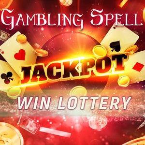 Jackpot Lottery Win Gambling Win Big Win Money Success Magic Spell Powerful Money Spell Attract Good Luck Wealth Prosperity Millionaire