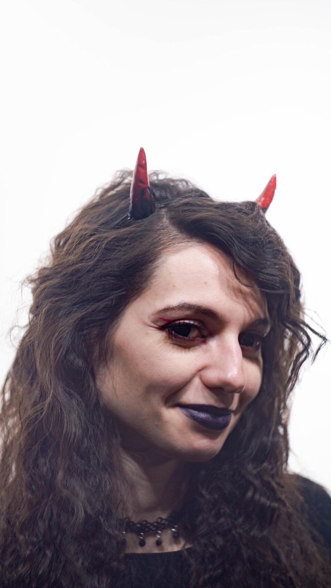 Small Devil Horns, Devil Horns Headband for Halloween, Red Devil Horns ...