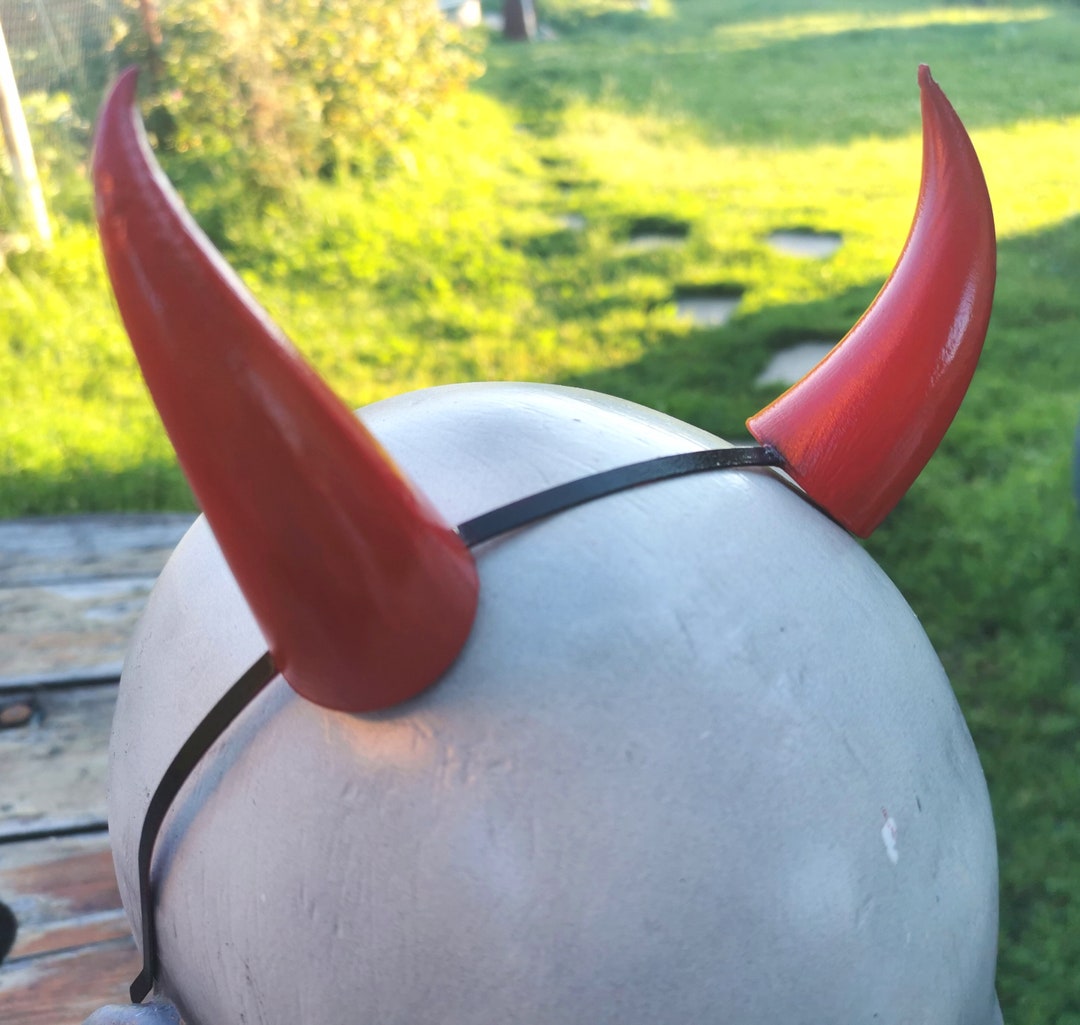 Small Devil Horns, Devil Horns Headband for Halloween, Photoshoot, Red ...