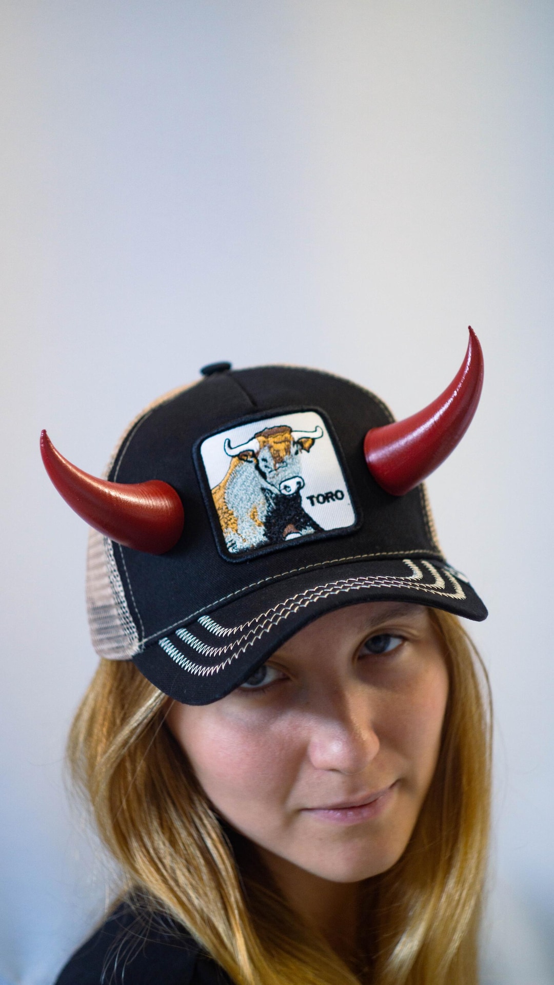 帽子 X2CPROJECT BLACK DEVIL HORNS HAT X2CPROJECT】 BLACK DEVIL