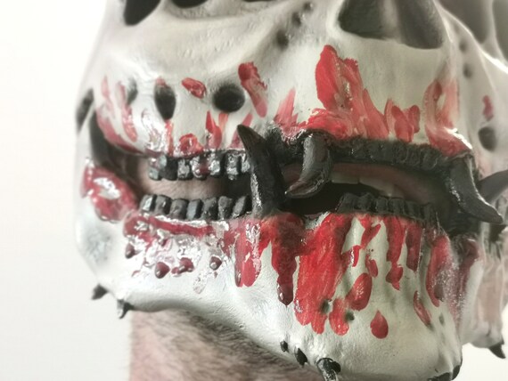 Jorzer Masque De Démon Halloween, Crâne D'animal, Squelette