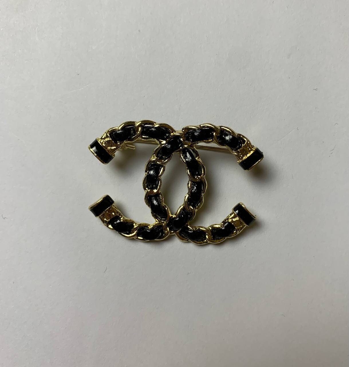 Buy Chanel Black Brooch Online In India -  India