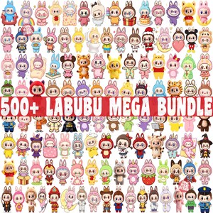 Lot de 500 personnages méga png Labubv, Lot Labubv png, cliparts Labubv, personnage de dessin animé mignon Png, personnage Catoon png, dessin animé mignon png