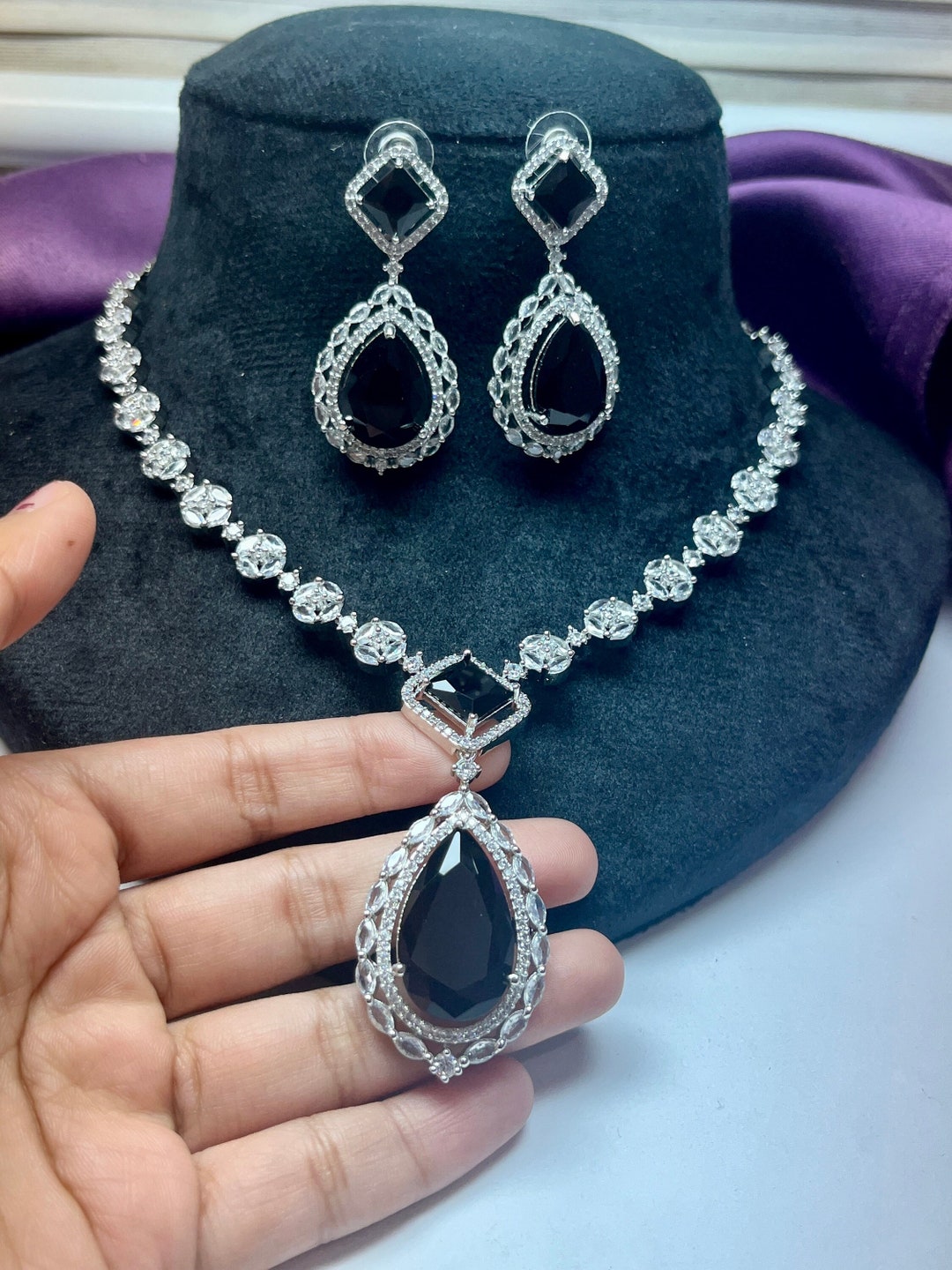 【BLACKPURPLE】23FW★ silver925 palette necklace BLACKPURPLE】23FW☆ silver925 palette necklace (BLACKPURPLE