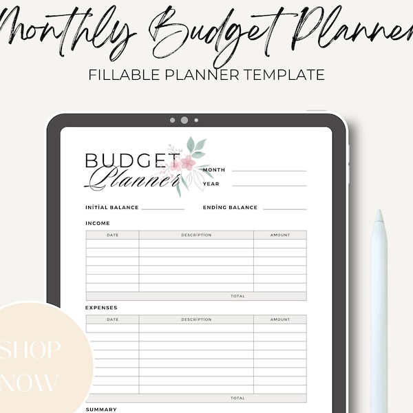 Fillable Budget Planner,Savings Plan,Financial Management,Income Tracking,Expenses,Monthly Budget Planner,Notability Planner,Budgetworksheet