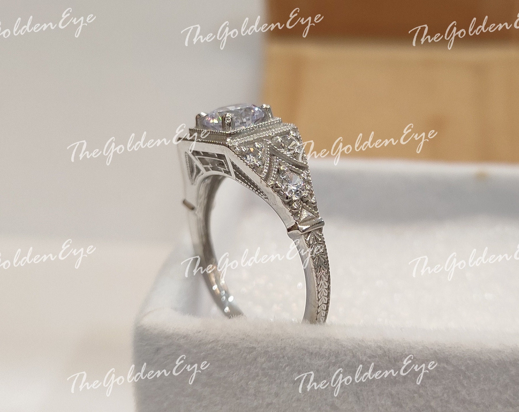 アンティーク タンザナイト 13号 リング K9 antique ring