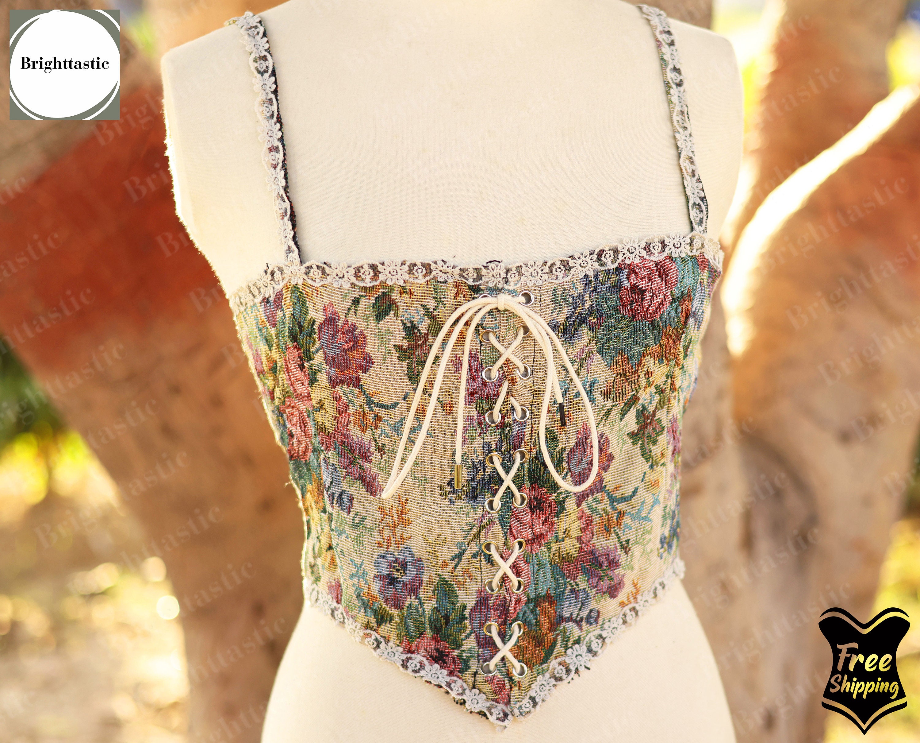 Floral Corset Dress -  Israel