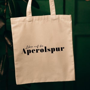 German &quot;Leben auf der Aperolspur&quot; - 100% Cotton - 10 Liters