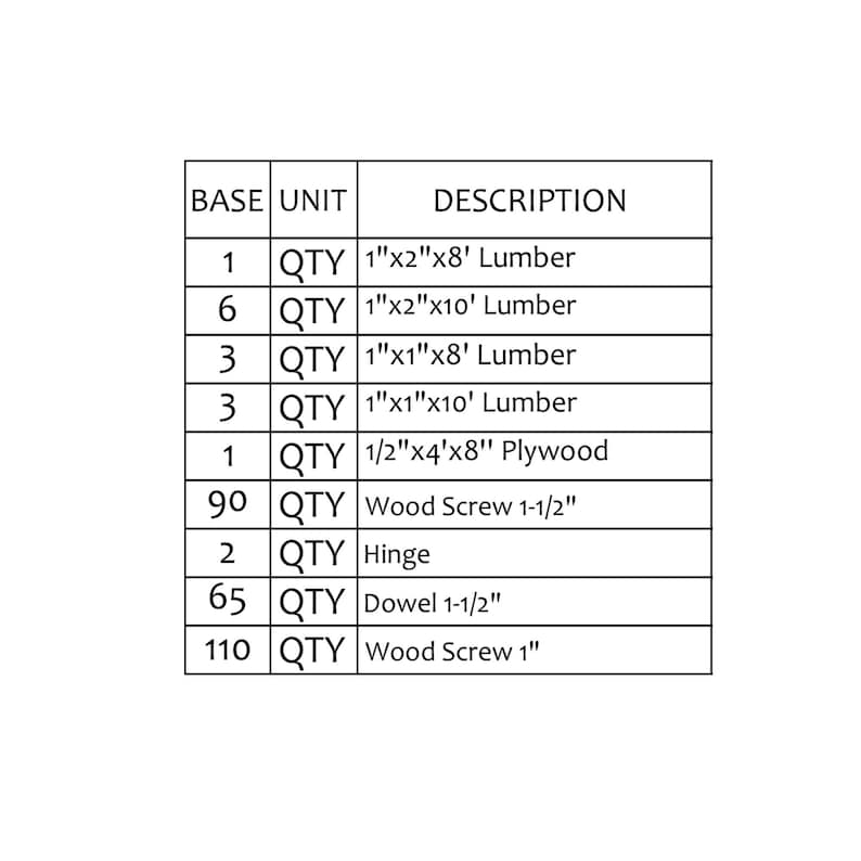 Freestanding Bathroom DIY Plan, Bamboo Storage Plan Etsy