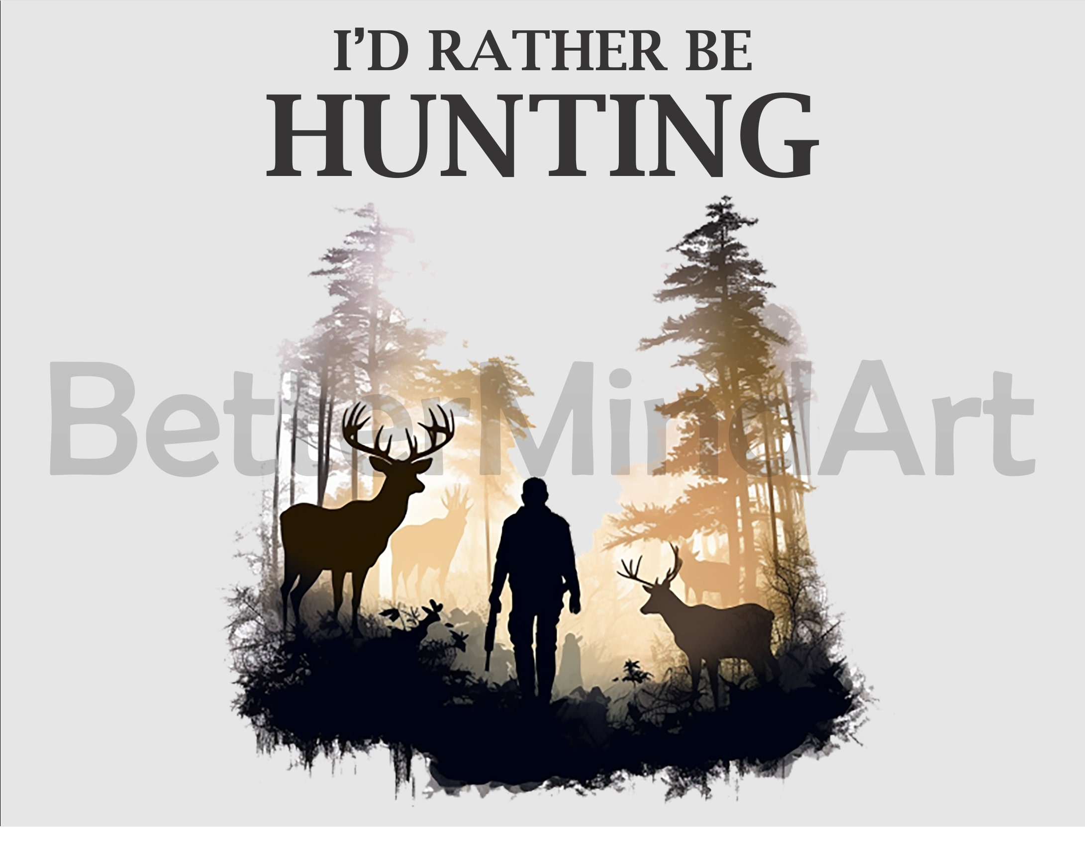 funny deer hunting clipart