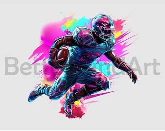 Saison de touchdown de football américain #08 Sublimation Designs T-Shirt, football png, football Clipart