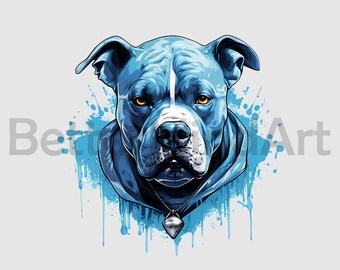 Camiseta con diseños de sublimación de cabeza de pitbull de hielo, pitbull png, clipart de perro