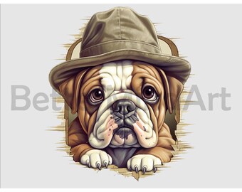 Bulldog PNG , Sublimation Designs T-Shirt, bulldog Head Png, bulldog Clipart