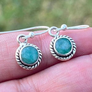 Vibrant Emerald Green Earrings, 925 Sterling Silver Earring Vivid Green Emerald Inspired By Angelina Jolie Long Tassel Earring, Gift For Her