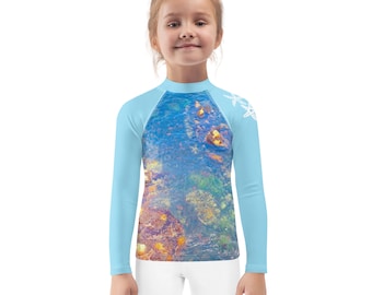 Ocean Colors Kids Starfish Rash Guard