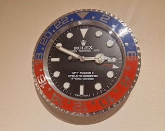 Horloge murale - Concessionnaires GMT Master II Pepsi