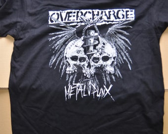 OVERCHARGE – Metal Punx – t-shirt (d-beat, crust, hardcore, metal, punk)