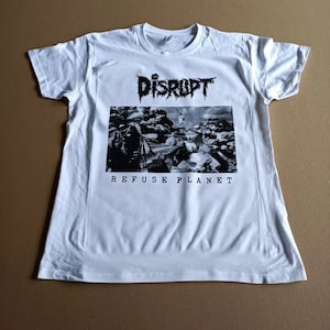 ボストンのハードコア DISRUPT Tシャツ バンドT